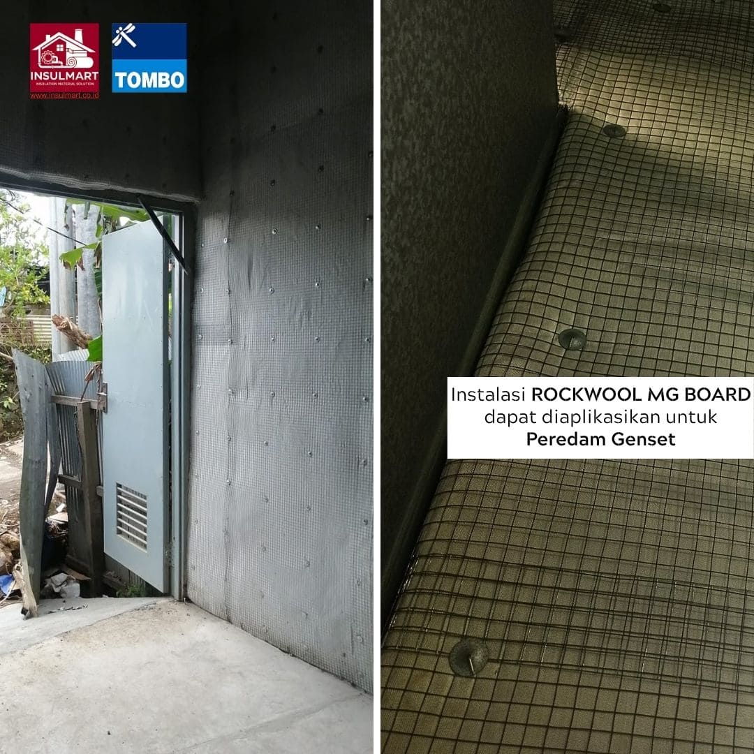 Gambar 4 Rockwool Board Merk Tombo (MG Board)