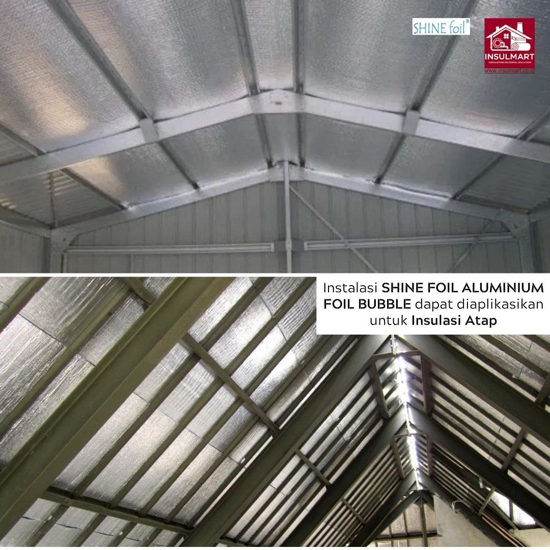 Aluminium Foil Bubble Merk Shine Foil 3