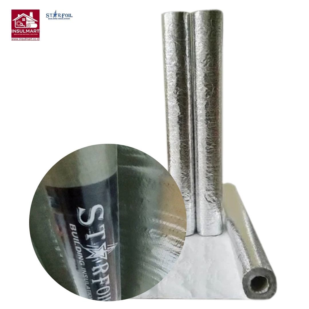 Aluminium Foil Woven Metalizing Merk Starfoil 1