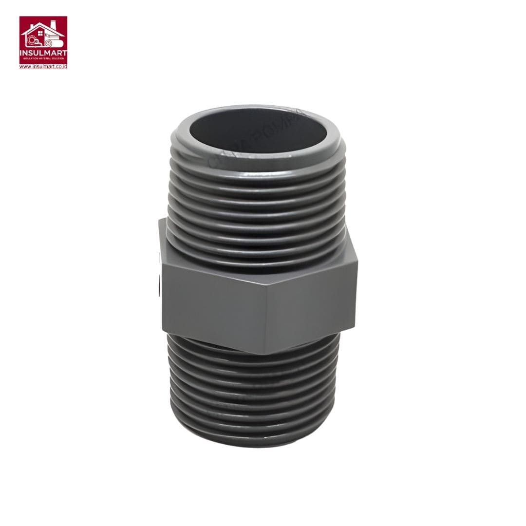 Double Nipple (AW) Standard JIS K 6743 Aplikasi Air Bersih Merk Rucika 2