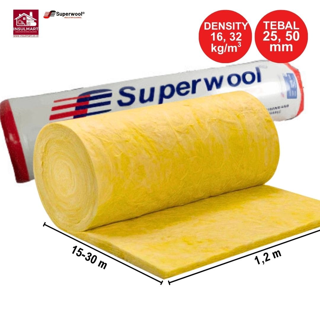 Gambar Glasswool Blanket Merk Superwool