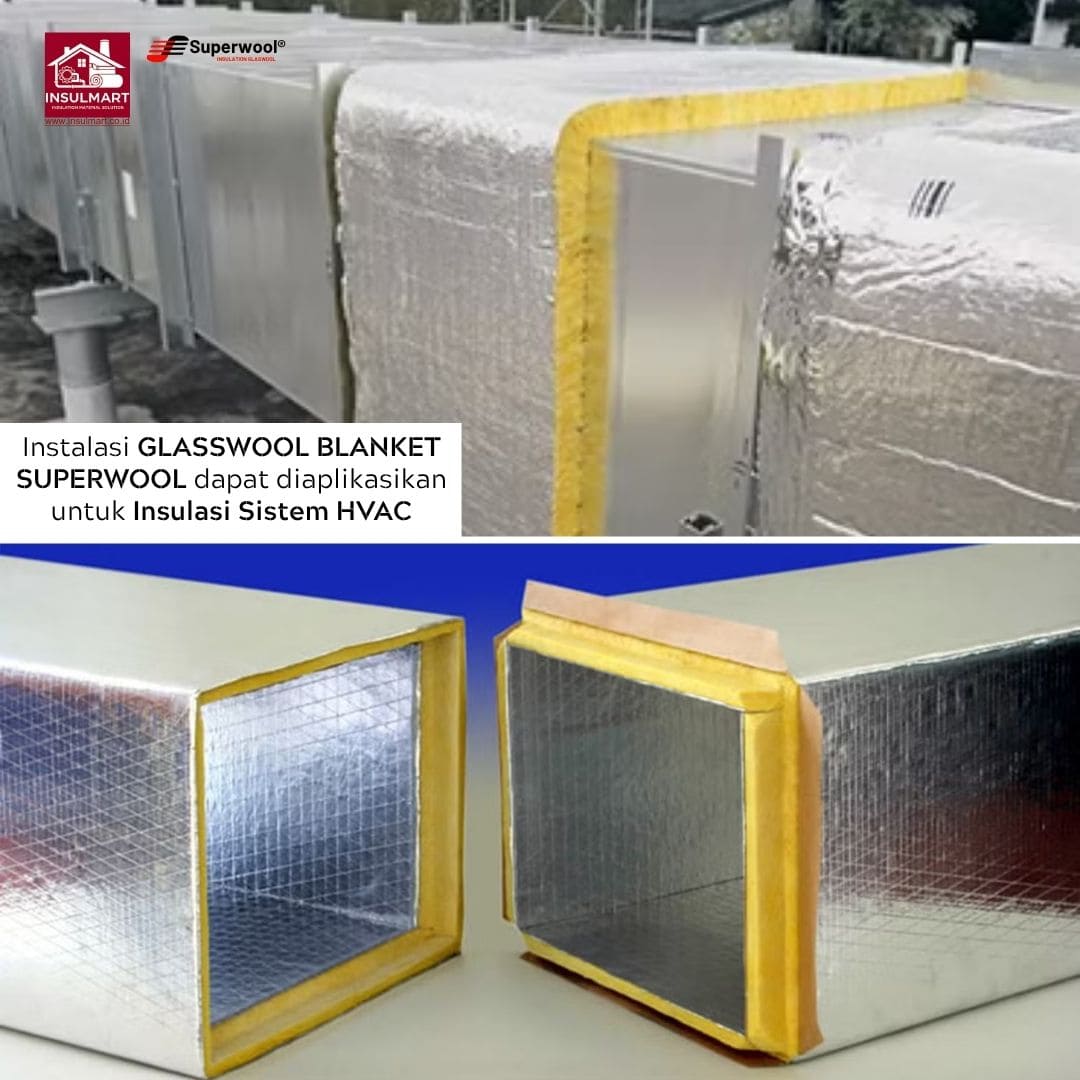 Glasswool Blanket Merk Superwool 3