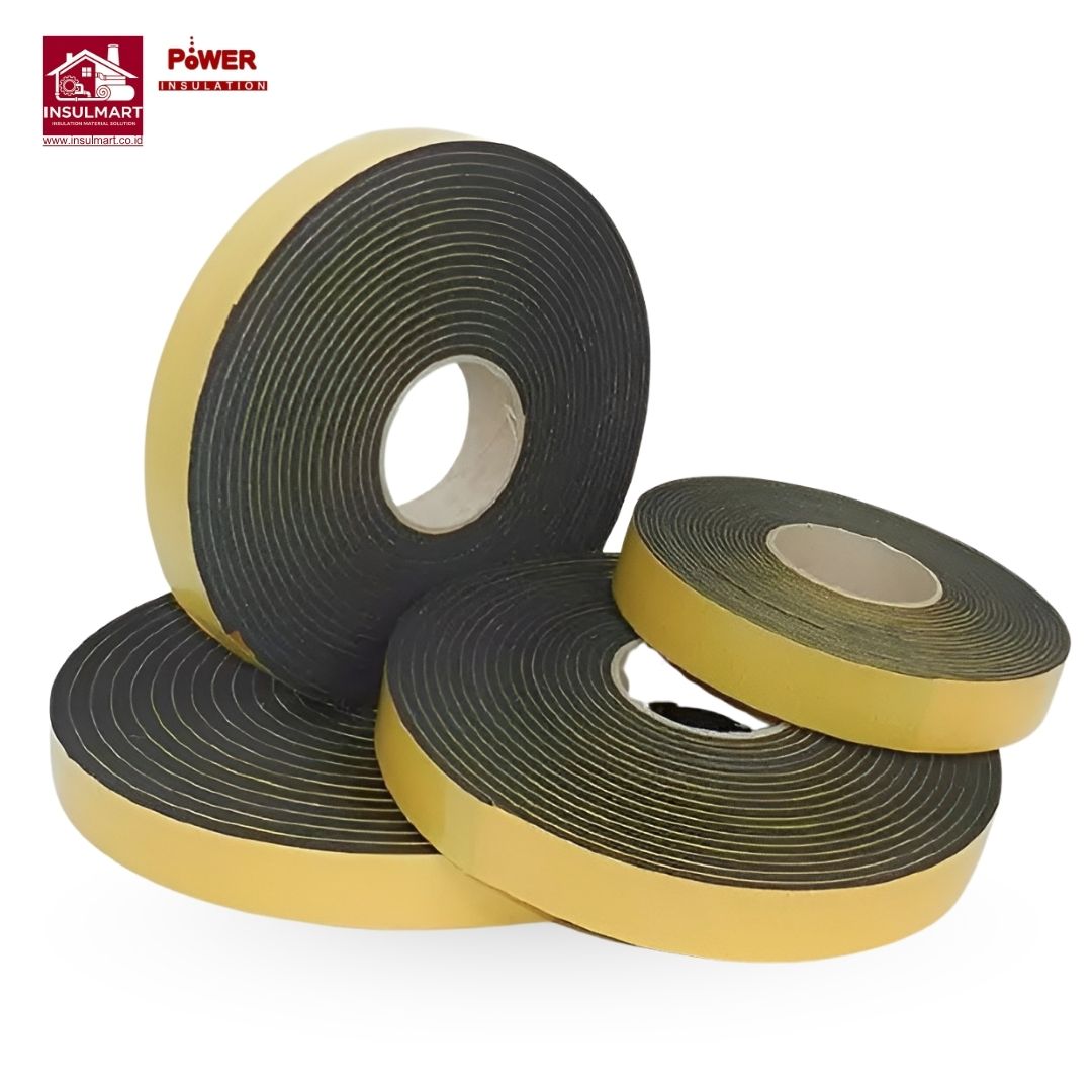 Rubber Insulation Tape Merk Powerflex 1