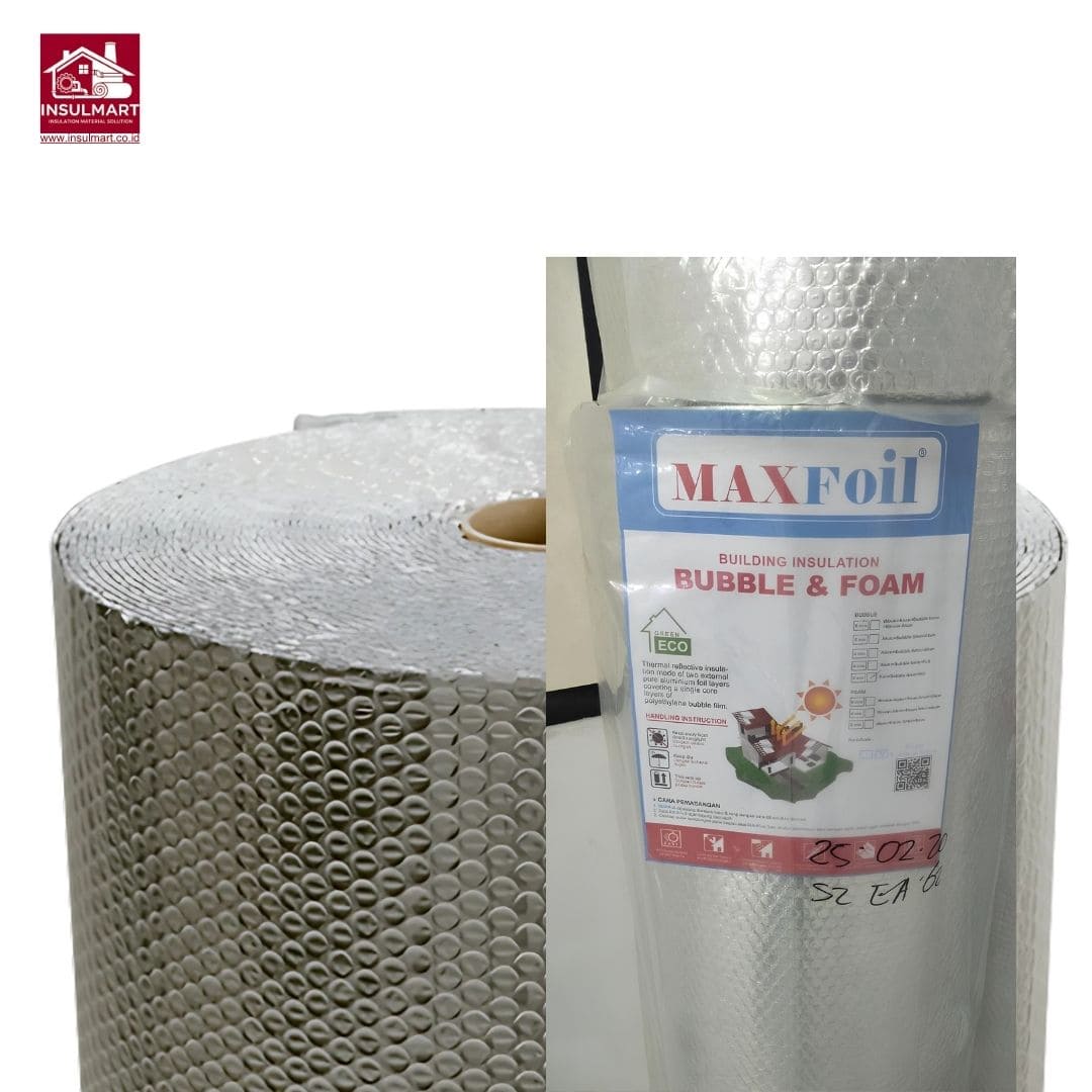 Aluminium Foil Bubble Merk Maxfoil 1